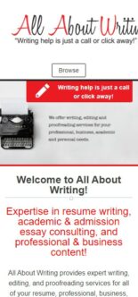 All About Writing