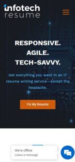 Infotech Resume