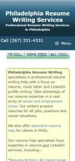 Philadelphia Resume Writing Services