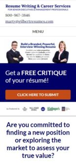 Resume writing and Career Services