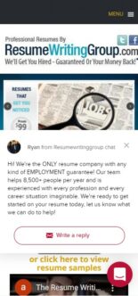 Resume Writing Group